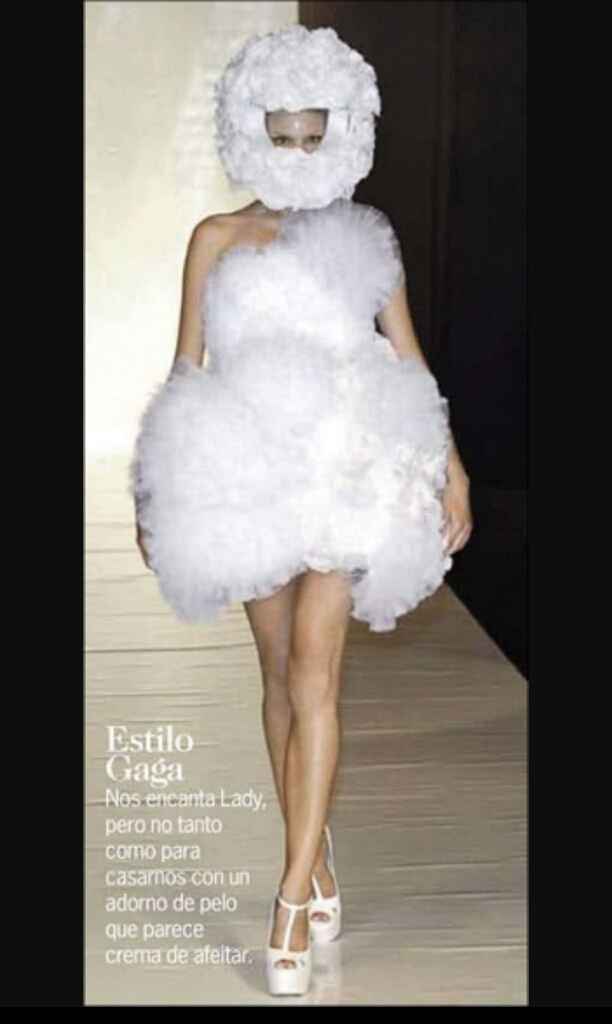 Top ten de los vestidos de novia más feos!! - 3