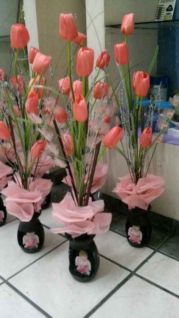 Centros de mesa negros para la playa? - 1