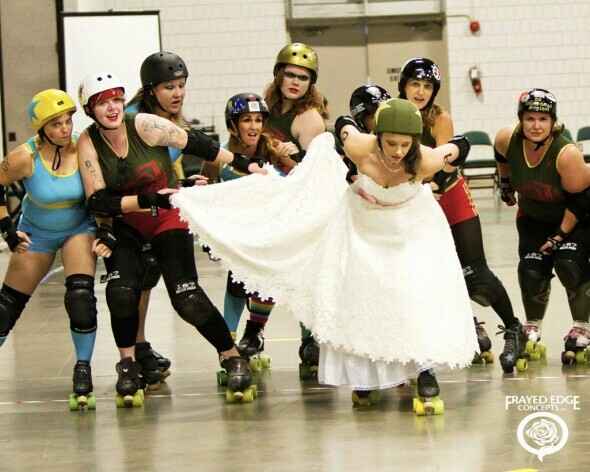 Boda roller derby - 1