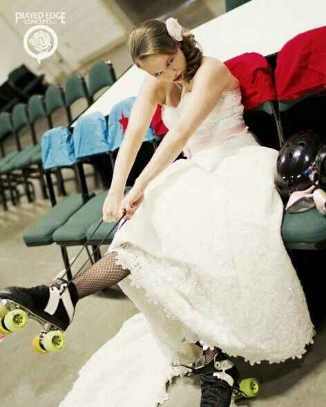 Boda roller derby - 2