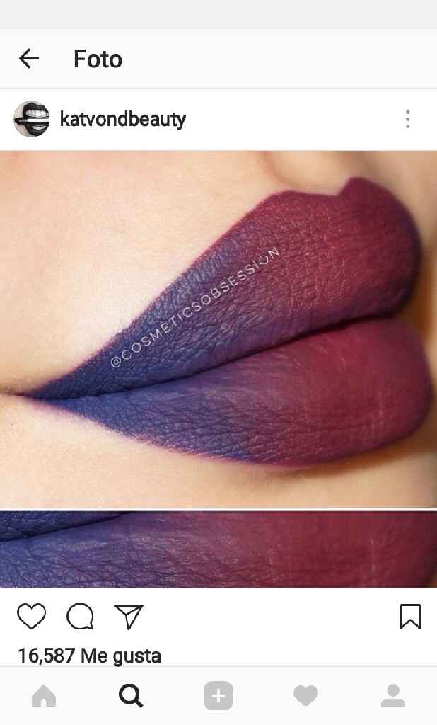 Maquillaje con labial obscuro! - 4
