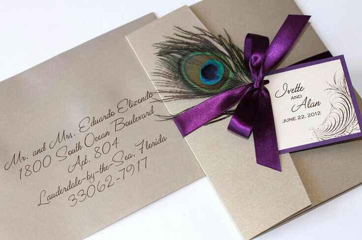 Boda pavo real - 3