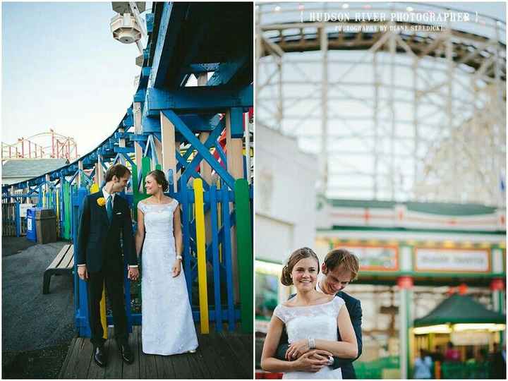 Trash the dress en parque de diversiones - 10
