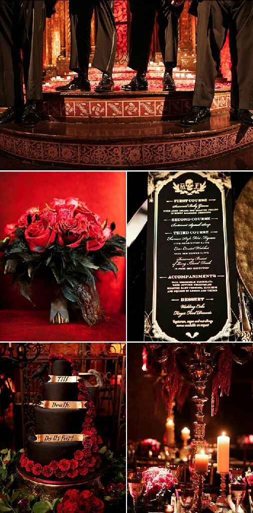 Boda en castillo de dracula 💜 - 5