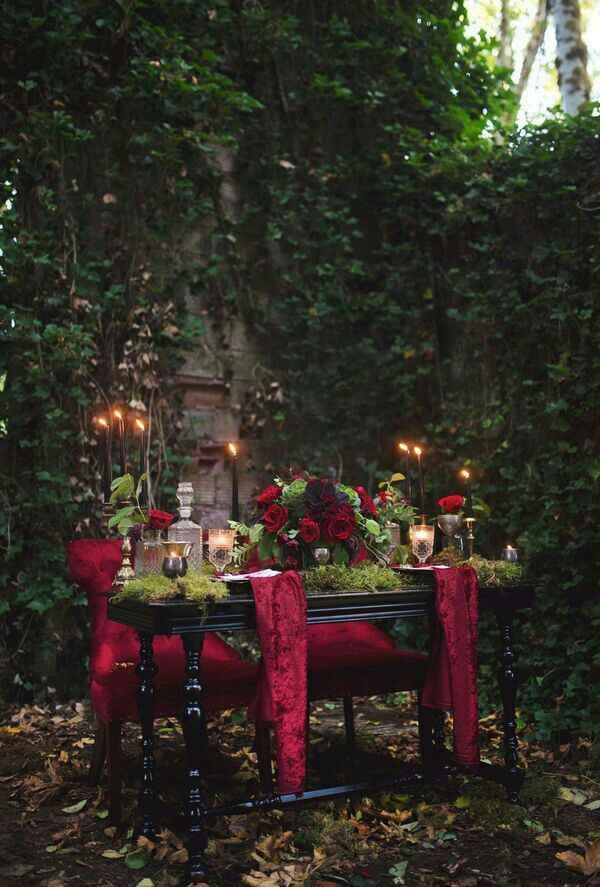 Boda estilo edgar allan poe - 12