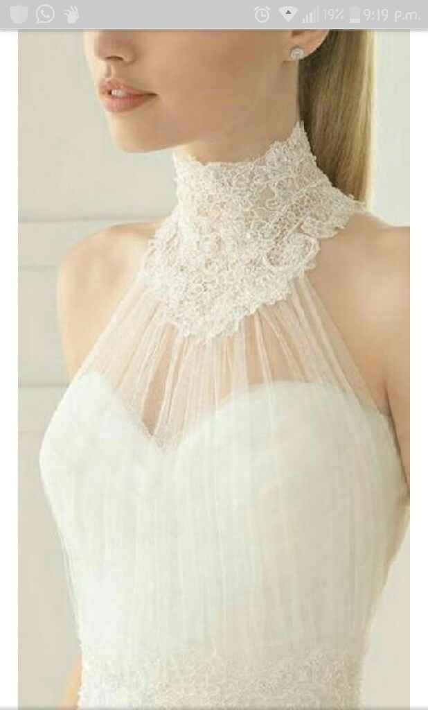 Vestidos con cuello alto - 1