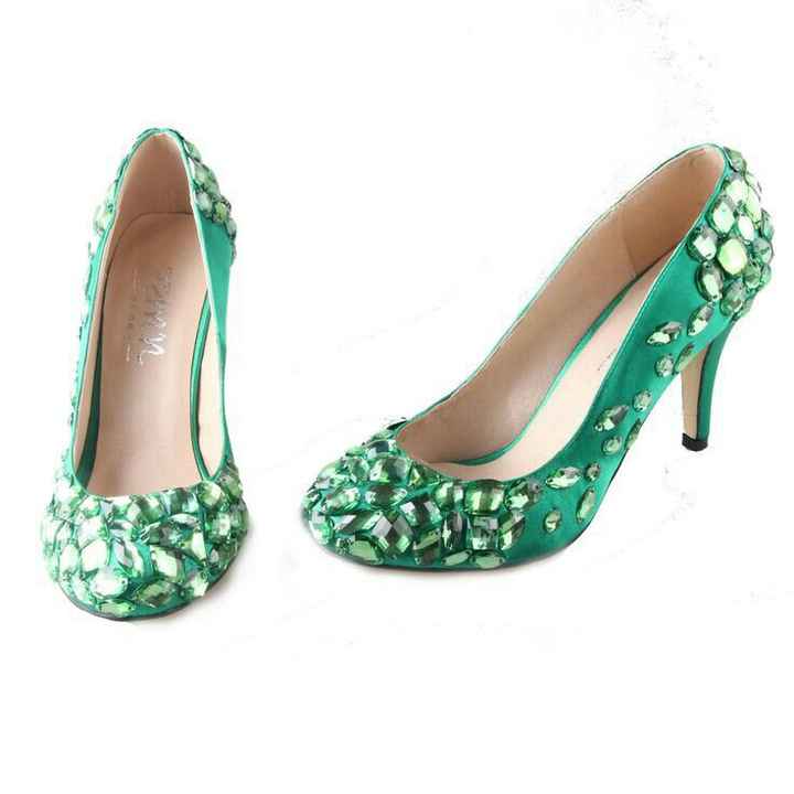 Combinaciones de colores verde jade y  blanco - 1