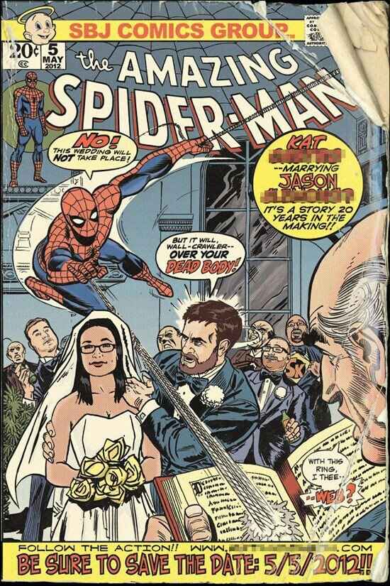 Boda spider-man - 1