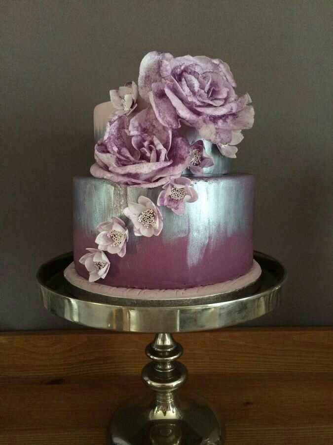 Combinaciones de colores en rosa y plata - 2