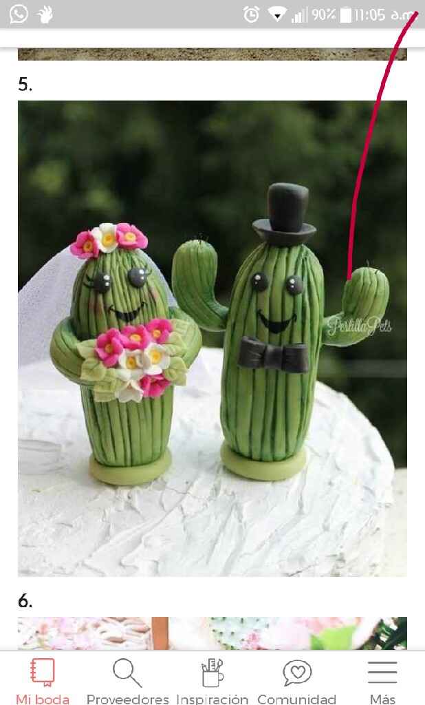 ¡Ideas con cactus para la boda! - 1