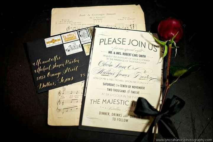 Boda  fantasma de la opera - 1