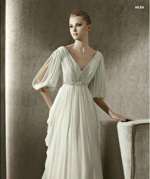 Vestidos de novia corte griego - 3