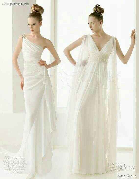 Vestidos de novia corte griego - 8