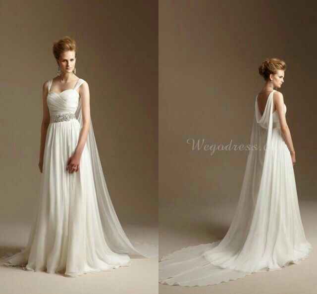 Vestidos de novia corte griego - 10