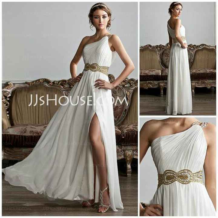 Vestidos de novia corte griego - 12