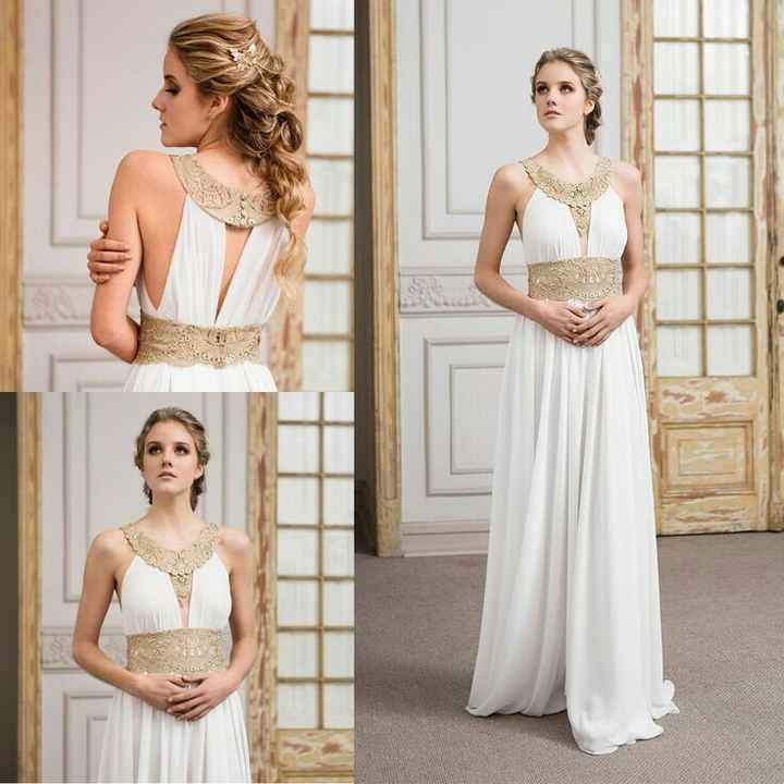 Vestidos de novia corte griego - 14