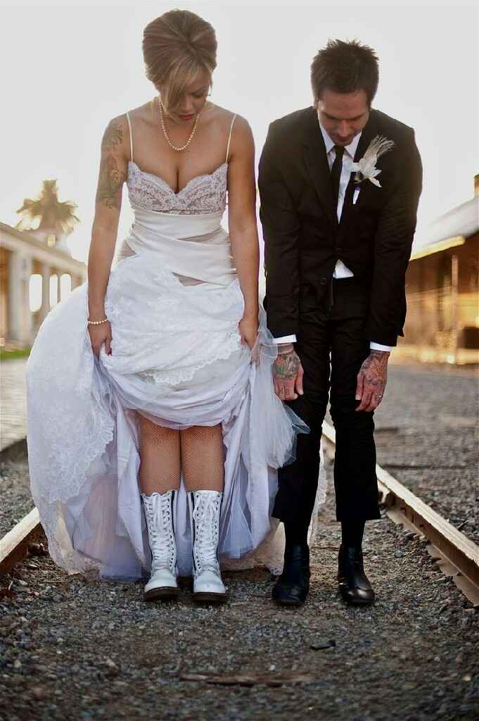 Botas/botines para novia - 13