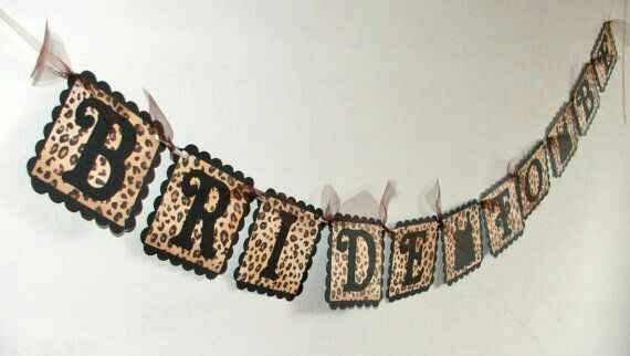 Despedida animal print (leopardo) - 6