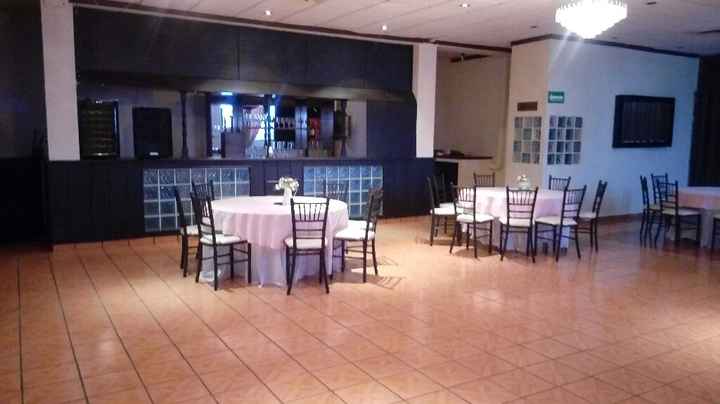 Degustacion  y salón de mi despedida - 1