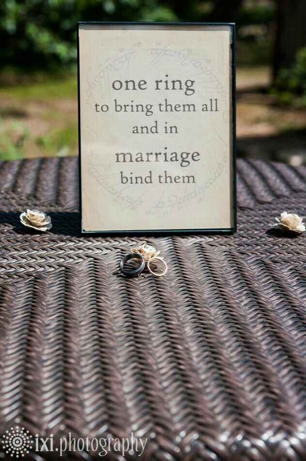 Boda el señor de los anillos - 6