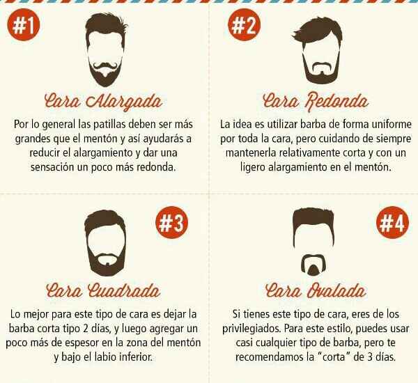 Barba y estilos de peinados  para los novios - 2