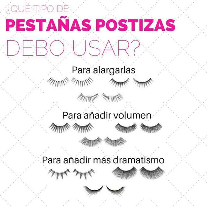 Tipos de pestañas postizas 👀 - 1