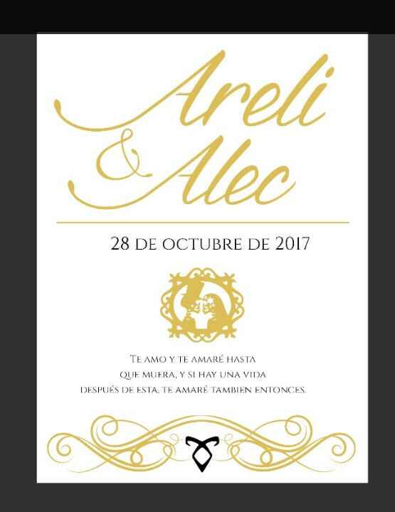 Mis invitaciones 💀🎃 - 1