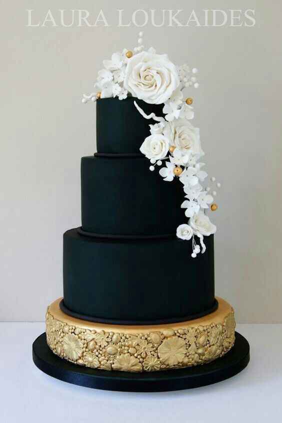  Boda negro y dorado - 12