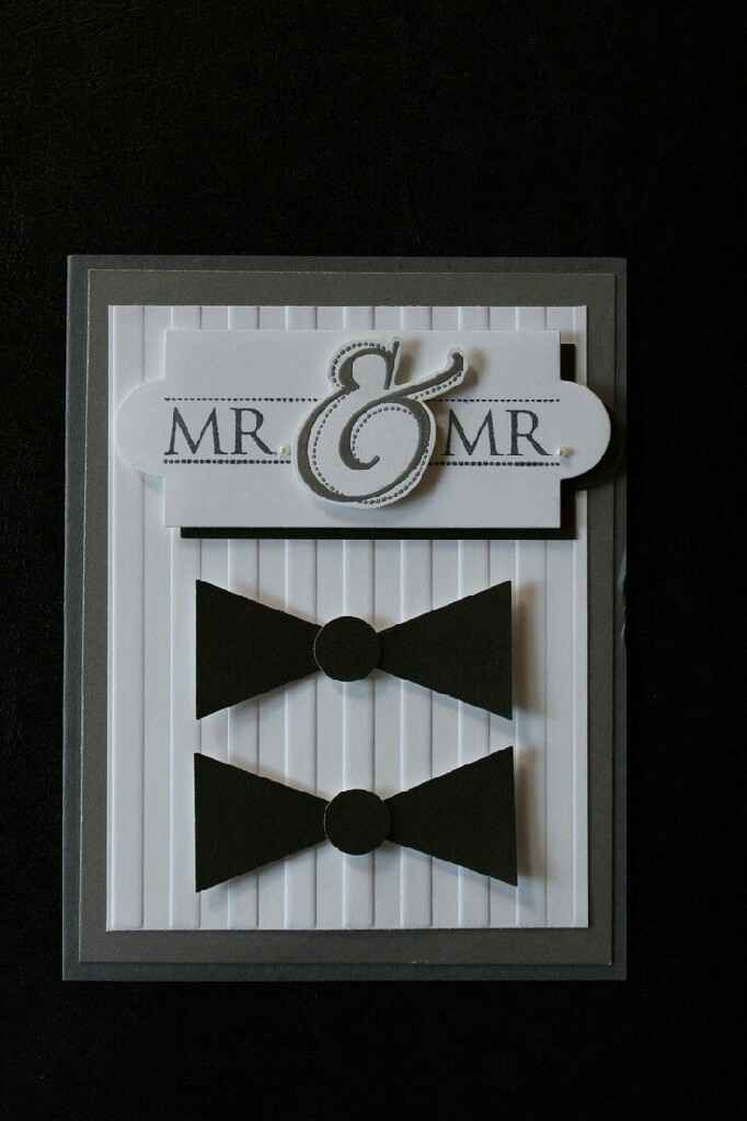  Selección de invitación boda gay - 1