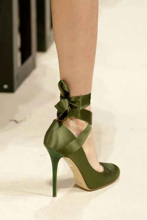  Zapatos verdes para la boda  💚 - 3