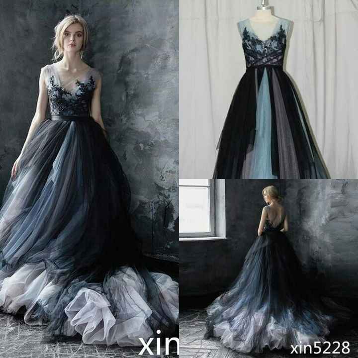  Vestidos de novia con aires goticos 💚 - 23