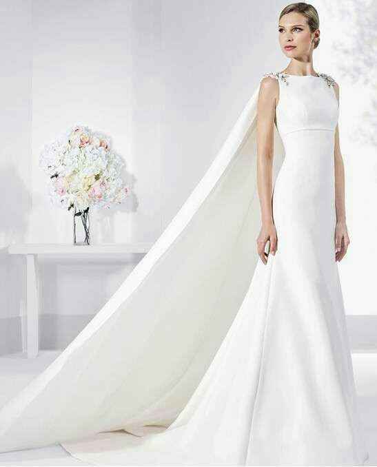  Vestidos con capa 💚 - 6