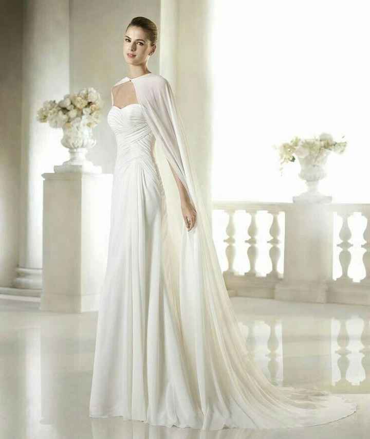  Vestidos con capa 💚 - 7