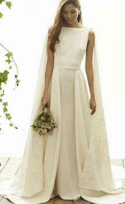  Vestidos con capa 💚 - 8
