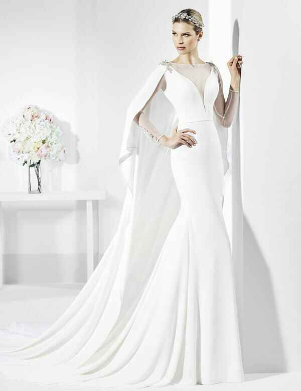  Vestidos con capa 💚 - 9