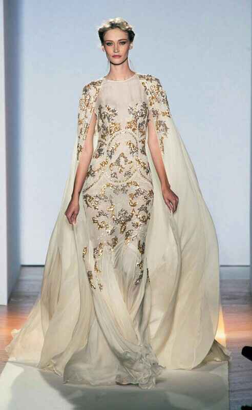  Vestidos con capa 💚 - 16