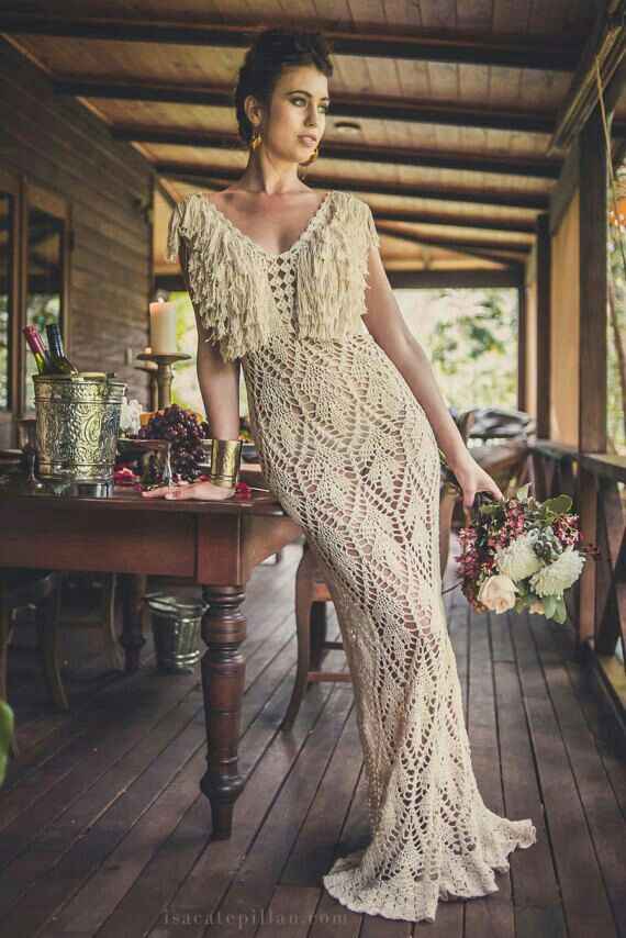  Vestidos de novia crochet - 12