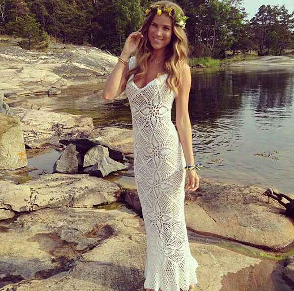  Vestidos de novia crochet - 13