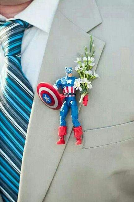 Boutonniers variedad de estilos - 4