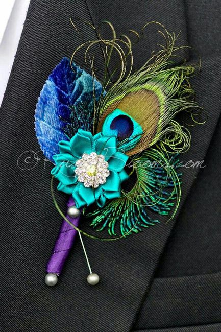 Boutonniers variedad de estilos - 5