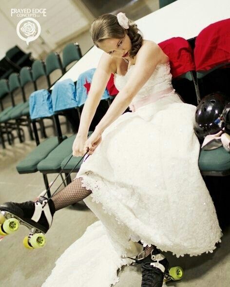 Boda roller derby - 2