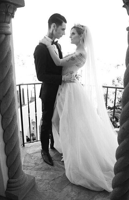 Boda de andy biersack 💜 - 8