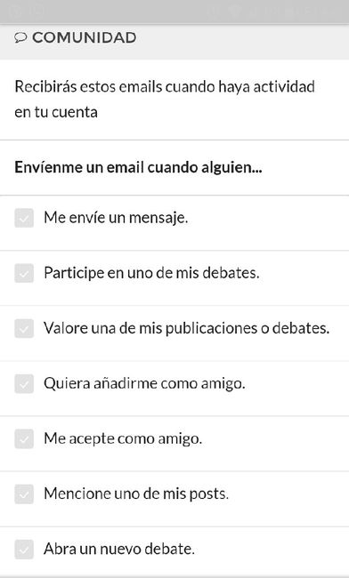 No quiero correos - 1