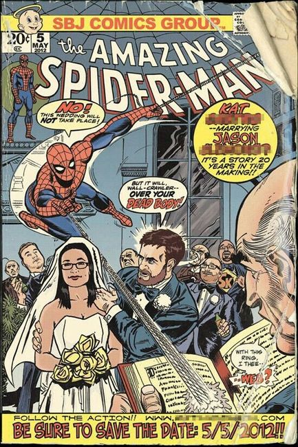 Boda spider-man - 1