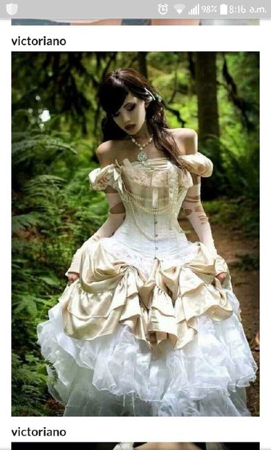 Vestidos de novia estilo victoriano - 1