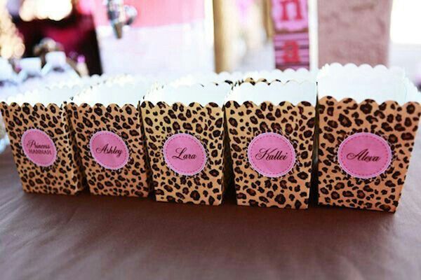 Despedida animal print (leopardo) - 8