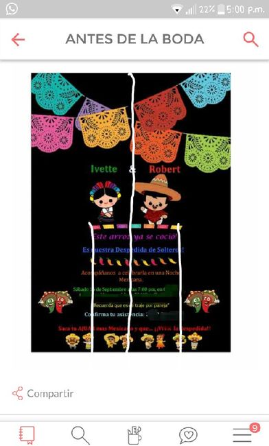 Invitacion dyi despedida de solteros - 1