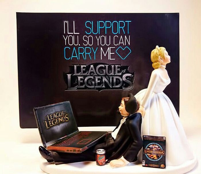 Boda league of legends 🎮 - 2