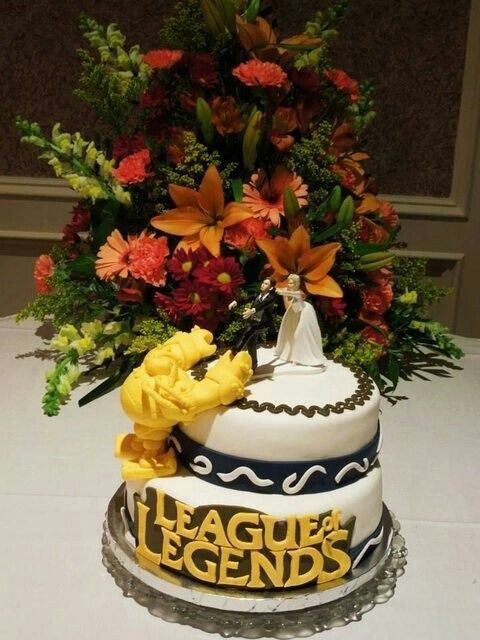Boda league of legends 🎮 - 3