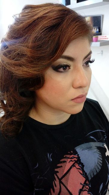  Mi prueba de maquillaje 💀💄 - 3